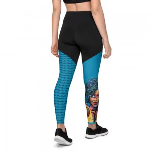 Legging de sport taille haute - 116 (série princess)